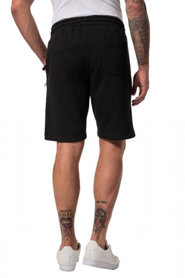 JP1880 Bermuda Sweatshorts Stomach Fit Black - Pantaloni & pantaloncini tuta - Pantaloni Tuta Uomo Taglie Forti
