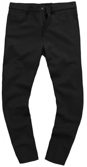 JP1880 New York Flexnamic Pantaloni in jersey con cinque tasche Nero - Abiti - Abiti da Uomo Taglie Forti