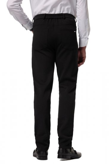 JP1880 New York Flexnamic Pantaloni in jersey con cinque tasche Nero - Abiti - Abiti da Uomo Taglie Forti