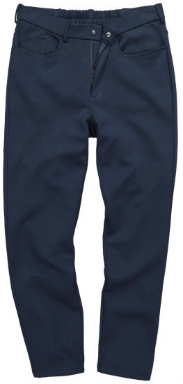 JP1880 New York Flexnamic Pantaloni in jersey con cinque tasche Blu scuro - Abiti - Abiti da Uomo Taglie Forti