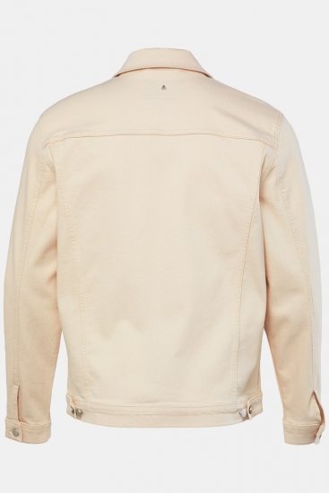 JP1880 839551 Giacca di jeans in cotone biologico Beige chiaro - Giubbotti - Giubbotti Uomo Taglie Forti