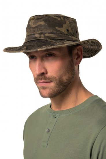 JP1880 839573 Cappello da pesca Mimetico - Cappelli - 
