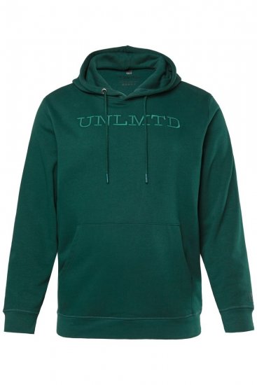JAY-PI Hoodie UNLMTD Green - Felpe & felpe con cappuccio - Felpe & Felpe con Cappuccio Uomo Taglie Forti