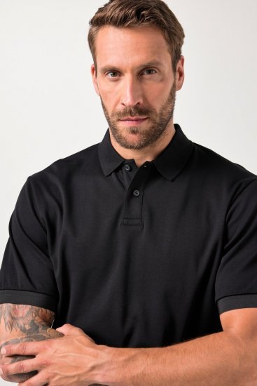 JAY-PI FLEXNAMIC® Poloshirt Black - Polo - Polo Uomo Taglie Forti