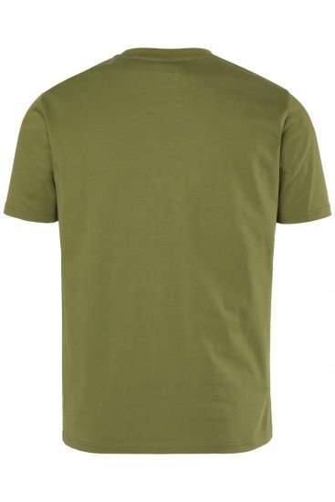 Men+ 682 T-shirt Onda Verde kaki - Magliette - Magliette Uomo Taglie Forti