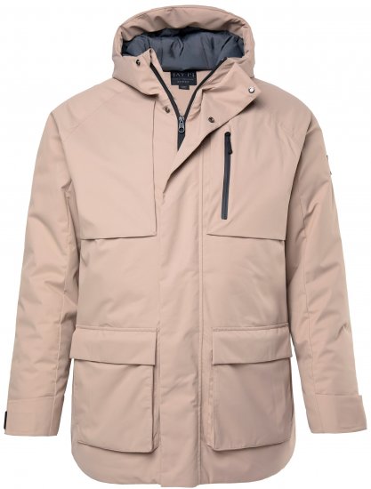 Jay-Pi Jacket Technical Waterproof Windproof Dusty Pink - Giubbotti - Giubbotti Uomo Taglie Forti