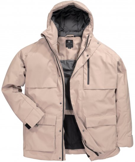 Jay-Pi Jacket Technical Waterproof Windproof Dusty Pink - Giubbotti - Giubbotti Uomo Taglie Forti