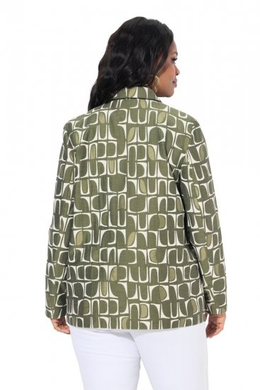 Ulla Popken 839781 Giacca Grigio - Giacche - Giacche taglie forti da donna