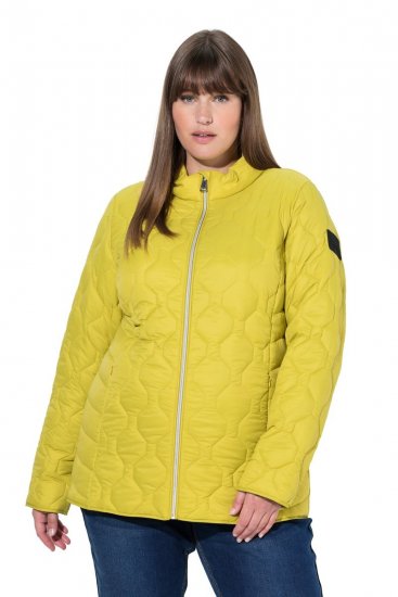 Ulla Popken 840050 Giacca trapuntata Azzurro - Giacche - Giacche taglie forti da donna