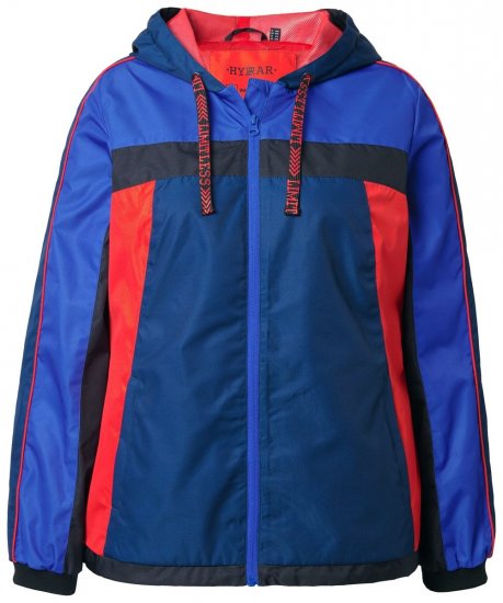 Ulla Popken 840094 Giacca tecnica Blu scuro - Giacche - Giacche taglie forti da donna