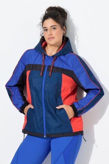 Ulla Popken 840094 Giacca tecnica Blu scuro - Giacche - Giacche taglie forti da donna