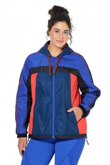Ulla Popken 840094 Giacca tecnica Blu scuro - Giacche - Giacche taglie forti da donna