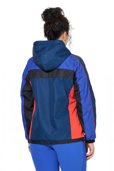 Ulla Popken 840094 Giacca tecnica Blu scuro - Giacche - Giacche taglie forti da donna