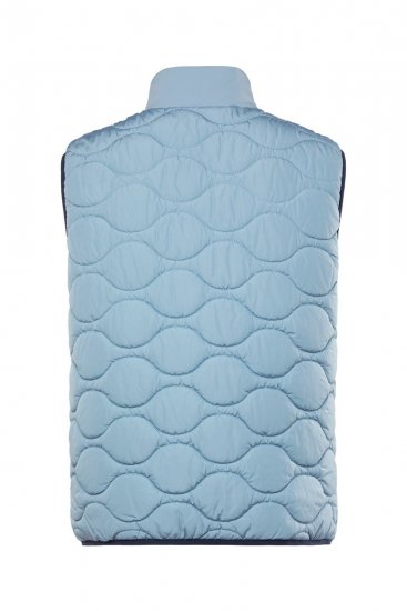 Boston Park 099 Gilet trapuntato con piuma sintetica Azzurro - Giubbotti - Giubbotti Uomo Taglie Forti
