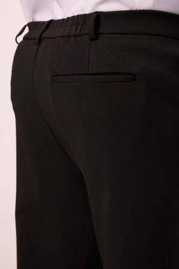 Men+ 207 Bilbao Flexlastic Pantaloni chino in jersey Nero - Abiti - Abiti da Uomo Taglie Forti
