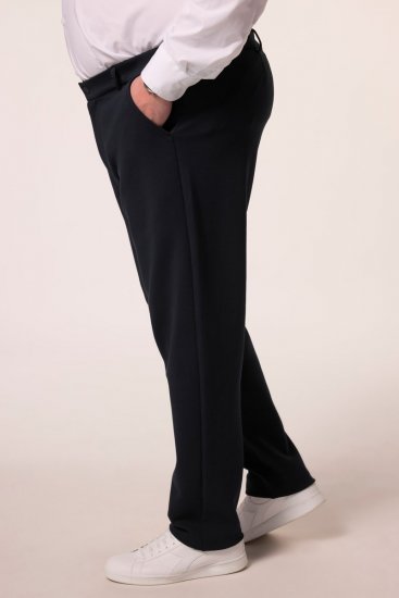 Men+ 207 Bilbao Flexlastic Pantaloni chino in jersey Blu scuro - Abiti - Abiti da Uomo Taglie Forti