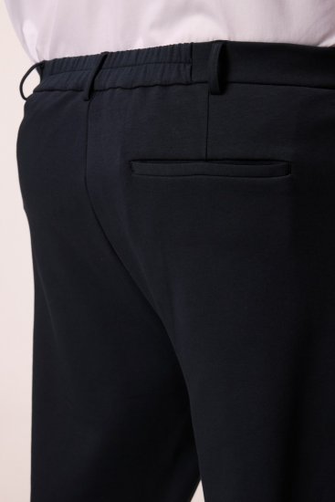 Men+ 207 Bilbao Flexlastic Pantaloni chino in jersey Blu scuro - Abiti - Abiti da Uomo Taglie Forti