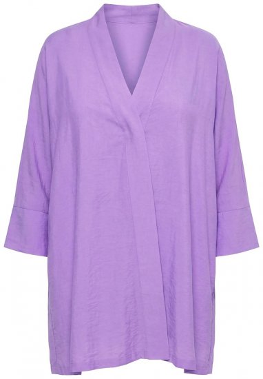 Ulla Popken 840210 Cardigan Lilla - Cardigan - Cardigan da donna taglie forti