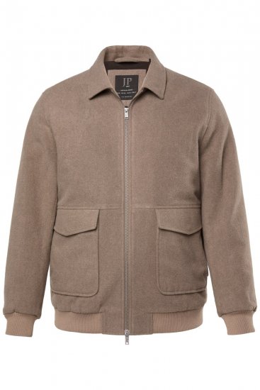 JP1880 Blouson Jacket Lightweight and Warm Brown - Giubbotti - Giubbotti Uomo Taglie Forti