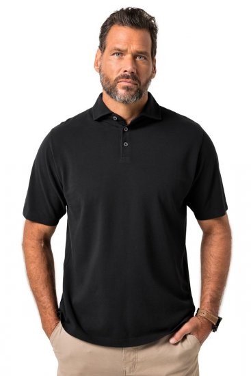 JP1880 Polo Shirt Pique Vintage Black - Polo - Polo Uomo Taglie Forti
