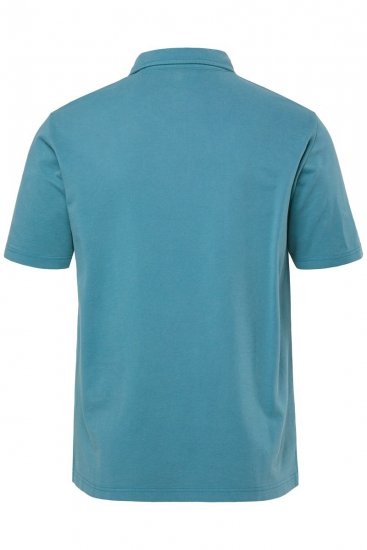 JP1880 Polo Shirt Short Sleeve Pique VIntage Teal - Polo - Polo Uomo Taglie Forti