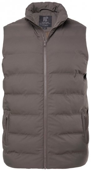 JP1880 841361 Gilet trapuntato laser Marrone moka - Giubbotti - Giubbotti Uomo Taglie Forti
