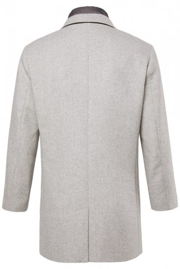 JP1880 841583 Cappotto in lana con fodera staccabile Grigio - Giubbotti - Giubbotti Uomo Taglie Forti
