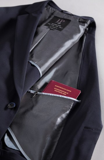 JP1880 Rio Flexnamic Blazer Blu scuro - Abiti - Abiti da Uomo Taglie Forti