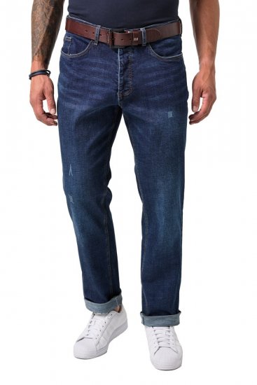 JP1880 FLEXNAMIC Jeans Tapered Loose Fit Dark Denim Blue - Jeans & pantaloni - Jeans & Pantaloni Uomo Taglie Forti