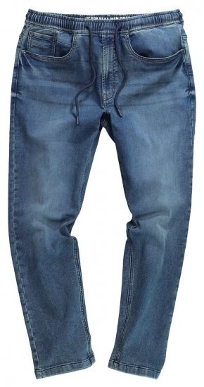 JP1880 FLEXNAMIC Straight Fit Jeans with Stretch Waist - Jeans & pantaloni - Jeans & Pantaloni Uomo Taglie Forti