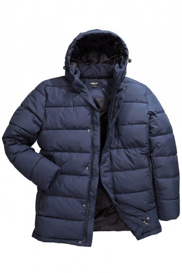 Men+ 426 Parka con cappuccio Blu navy - Giubbotti - Giubbotti Uomo Taglie Forti