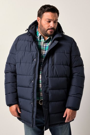 Men+ 426 Parka con cappuccio Blu navy - Giubbotti - Giubbotti Uomo Taglie Forti