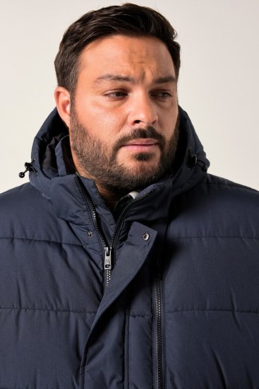 Men+ 426 Parka con cappuccio Blu navy - Giubbotti - Giubbotti Uomo Taglie Forti