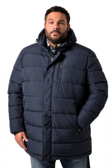Men+ 426 Parka con cappuccio Blu navy - Giubbotti - Giubbotti Uomo Taglie Forti