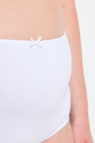 Ulla Popken 842435 Slip a vita alta confezione da 3 Bianco - Slip - 