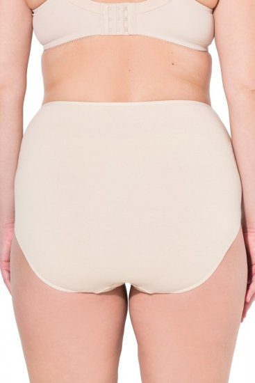 Ulla Popken 842435 Slip a vita alta confezione da 3 Beige - Slip - 