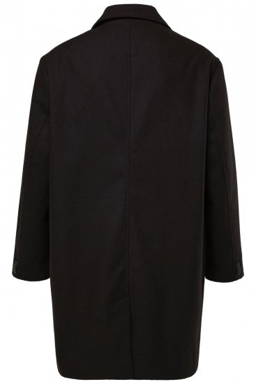 Men+ 482 Cappotto idrorepellente effetto lana Nero - Giubbotti - Giubbotti Uomo Taglie Forti