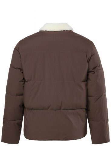 JP1880 842508 Giacca con collo teddy Nocciola - Giubbotti - Giubbotti Uomo Taglie Forti