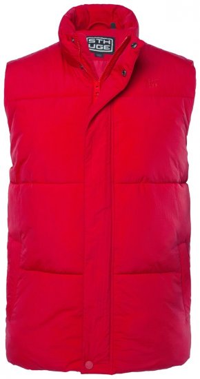 STHUGE 842684 Gilet imbottito Rosso - Giubbotti - Giubbotti Uomo Taglie Forti