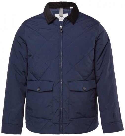 JP1880 842790 Giacca bomber trapuntata in materiale riciclato Blu scuro - Giubbotti - Giubbotti Uomo Taglie Forti