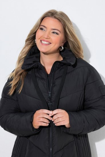 Ulla Popken 842877 Giacca tecnica Nero - Giacche - Giacche taglie forti da donna