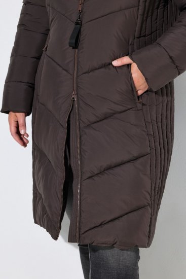 Ulla Popken 842877 Giacca tecnica Verde scuro - Giacche - Giacche taglie forti da donna