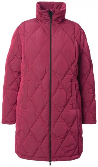 Ulla Popken 842937 Giacca trapuntata Rosso - Giacche - Giacche taglie forti da donna