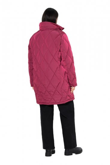 Ulla Popken 842937 Giacca trapuntata Rosso - Giacche - Giacche taglie forti da donna