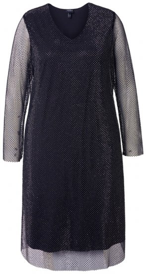 Ulla Popken 843232 Abito di paillettes Grigio - Abiti da sera - Abiti da sera taglie forti