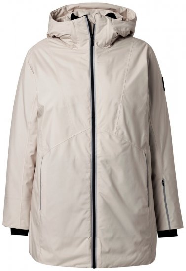 Ulla Popken 844034 Giacca tecnica Champagne - Giacche - Giacche taglie forti da donna