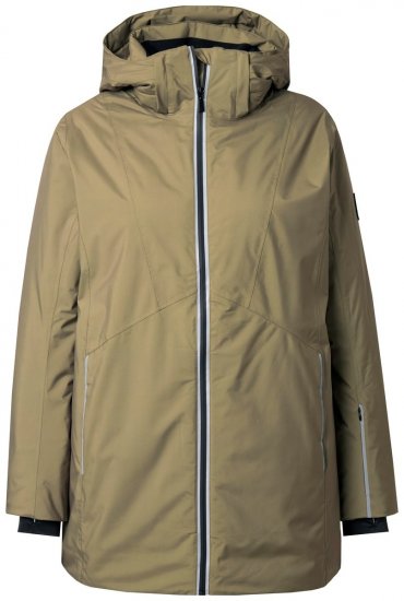 Ulla Popken 844034 Giacca tecnica Cachi - Giacche - Giacche taglie forti da donna