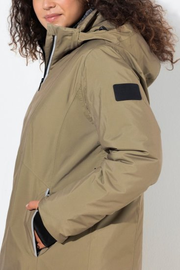 Ulla Popken 844034 Giacca tecnica Cachi - Giacche - Giacche taglie forti da donna