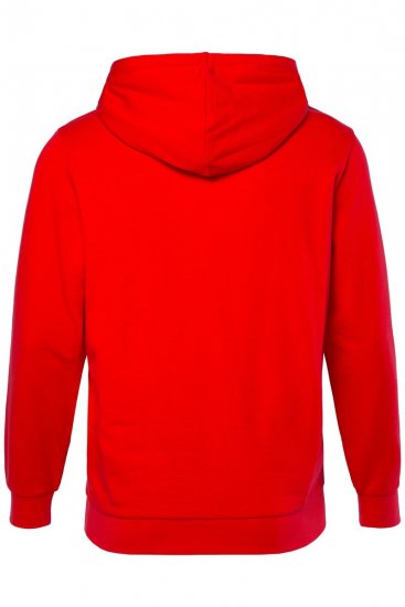 Men+ 305 Felpa con cappuccio e zip Soho LDN Rosso peperoncino - Felpe & felpe con cappuccio - Felpe & Felpe con Cappuccio Uomo Taglie Forti
