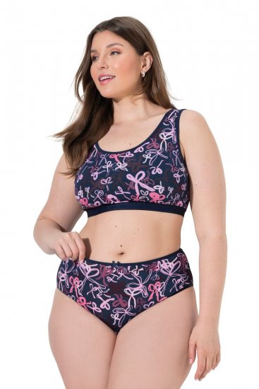 Ulla Popken 844495 Slip confezione da 5 Prugna - Slip - 